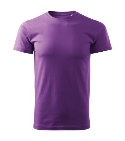 T-shirt heren Basic Free paars