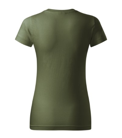 T-shirt dames Basic khaki
