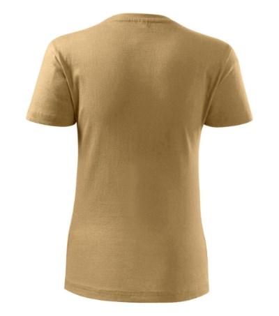 T-shirt dames Classic New zand