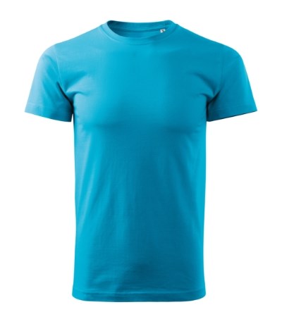 T-shirt heren Basic Free blue atoll