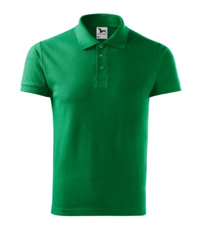 Poloshirt heren Cotton kelly green