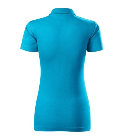 Poloshirt dames Single J. blue atoll
