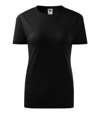 T-shirt dames Classic New Zwart