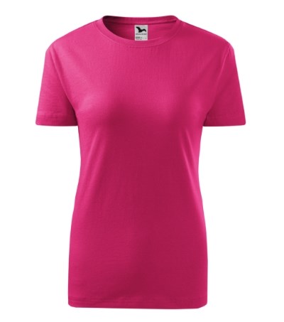 T-shirt dames Classic New magenta