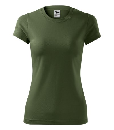 T-shirt dames Fantasy khaki