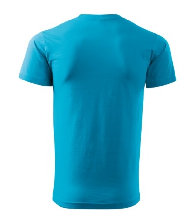 T-shirt heren Basic Free blue atoll