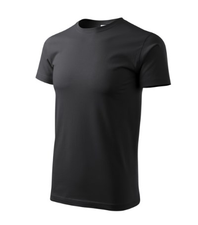 T-shirt uniseks Heavy New oranje - ebony gray