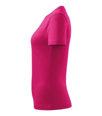 T-shirt dames Basic raspberry rose