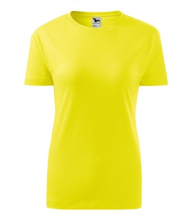 T-shirt dames Classic New lemon