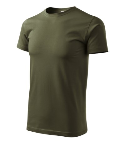 T-shirt uniseks Heavy New oranje - military