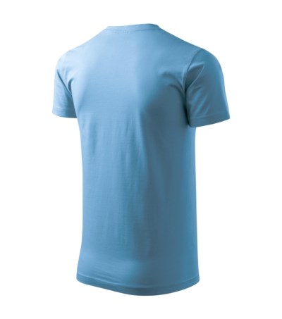 T-shirt uniseks Heavy New azuur blauw