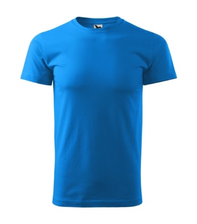T-shirt uniseks Heavy New snorkel blue