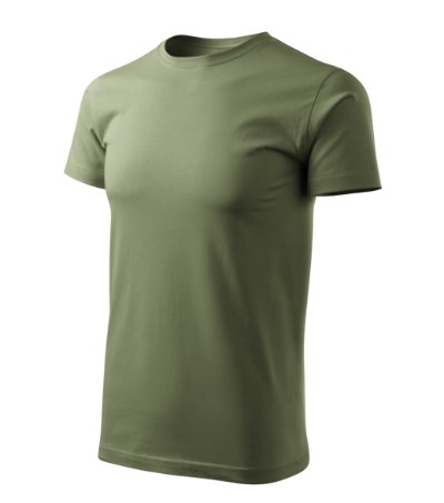 T-shirt heren Basic Free ash melange - khaki