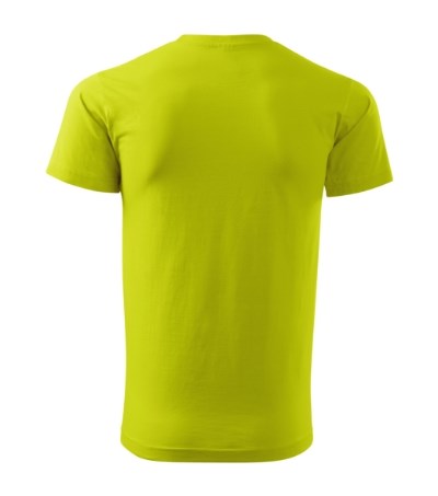 T-shirt heren Basic Free lime punch