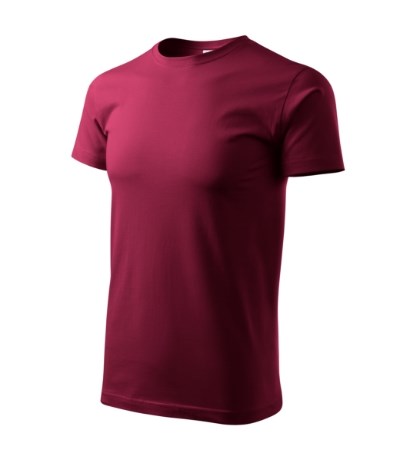 T-shirt uniseks Heavy New oranje - garnet