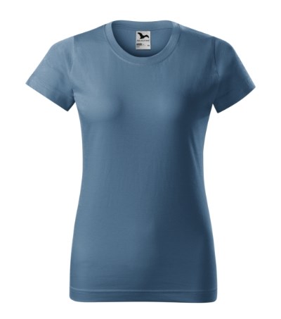 T-shirt dames Basic denim