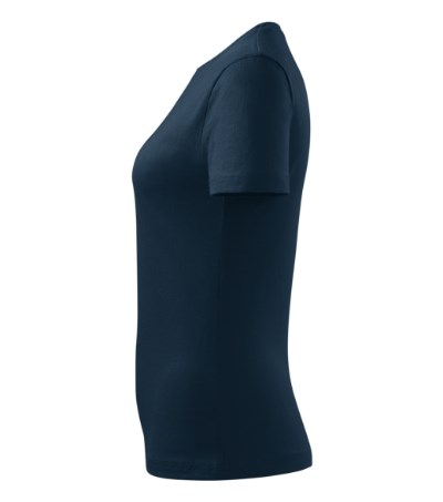 T-shirt dames Basic navy blue
