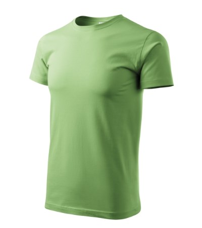 T-shirt uniseks Heavy New oranje - gras groen