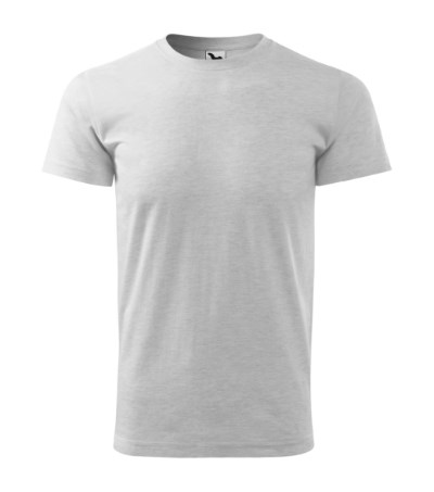 T-shirt uniseks Heavy New ash melange