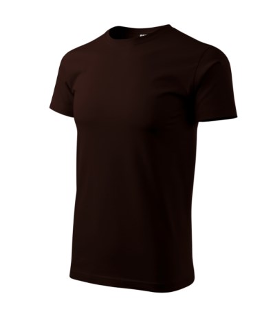 T-shirt uniseks Heavy New oranje - coffee