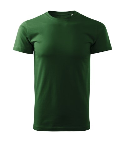 T-shirt heren Basic Free bottle green