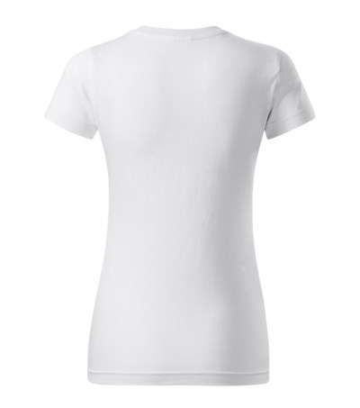 T-shirt dames Basic Wit
