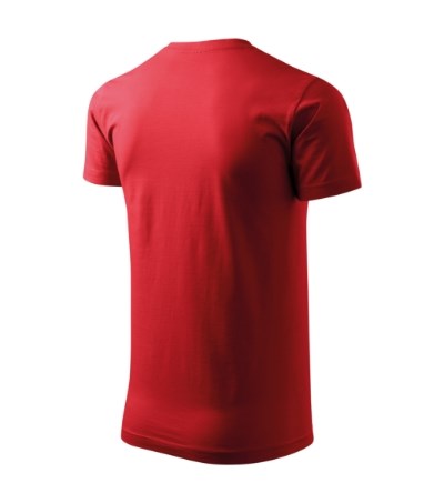 T-shirt uniseks Heavy New rood