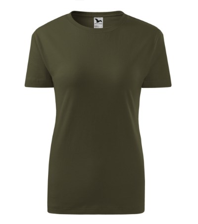 T-shirt dames Classic New military