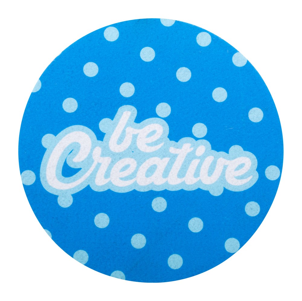 CreaFelt Cursor Round -  custom made RPET-muismat