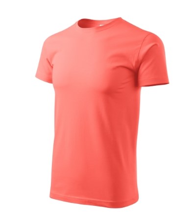 T-shirt uniseks Heavy New oranje - coral