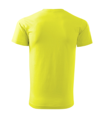 T-shirt uniseks Heavy New neon geel