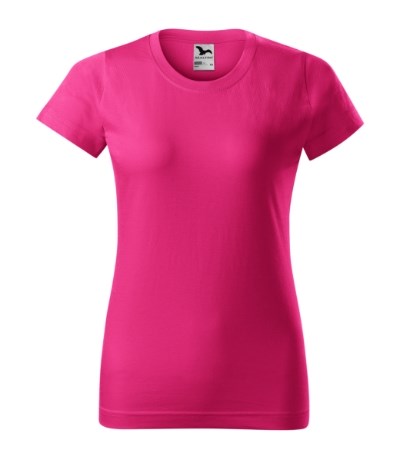 T-shirt dames Basic magenta