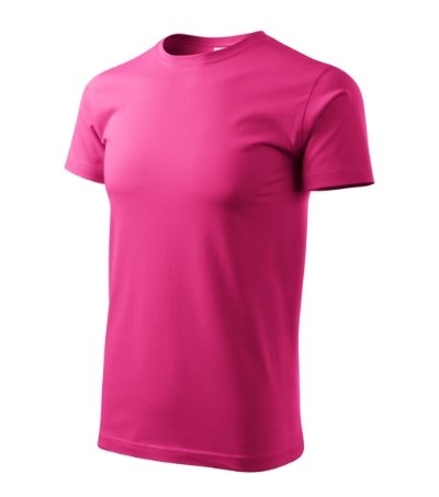 T-shirt uniseks Heavy New oranje - magenta