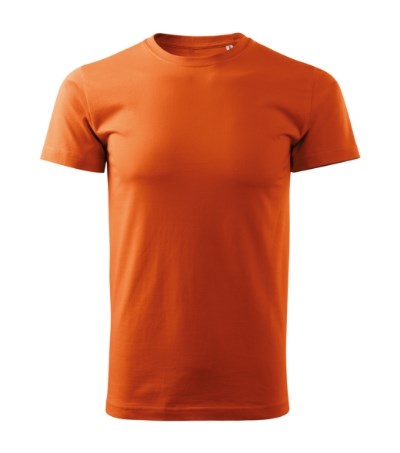 T-shirt heren Basic Free oranje