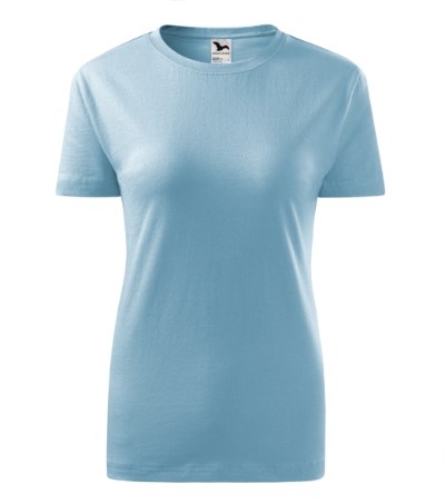 T-shirt dames Classic New sky blue