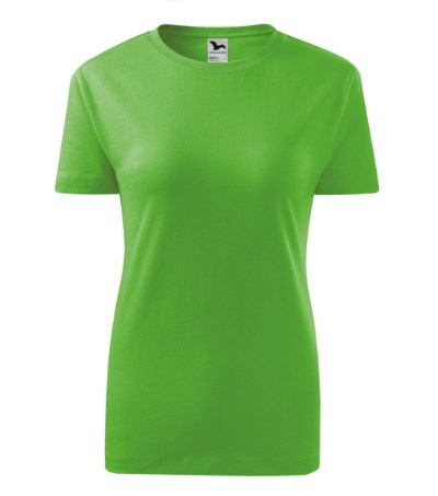 T-shirt dames Classic New appel groen