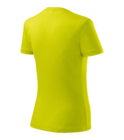 T-shirt dames Basic lime punch