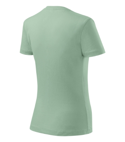 T-shirt dames Basic sage