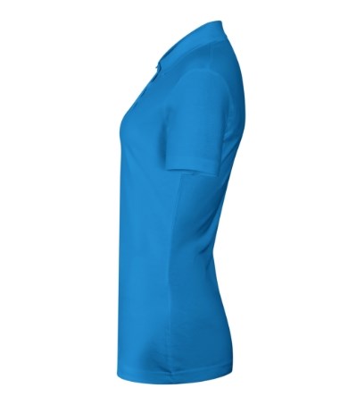Poloshirt dames Single J. snorkel blue