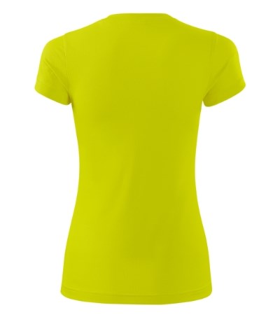 T-shirt dames Fantasy neon geel