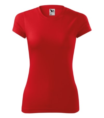T-shirt dames Fantasy rood