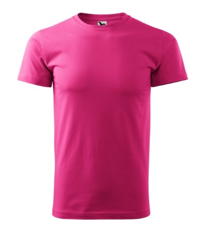 T-shirt uniseks Heavy New magenta