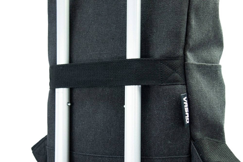 VASAD Casual Backpack Canvas, Zwart