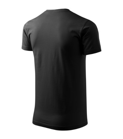 T-shirt uniseks Heavy New Zwart