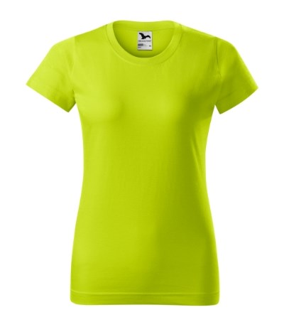 T-shirt dames Basic lime punch