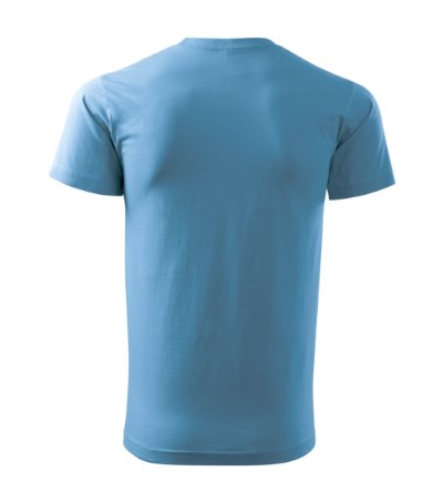T-shirt uniseks Heavy New azuur blauw