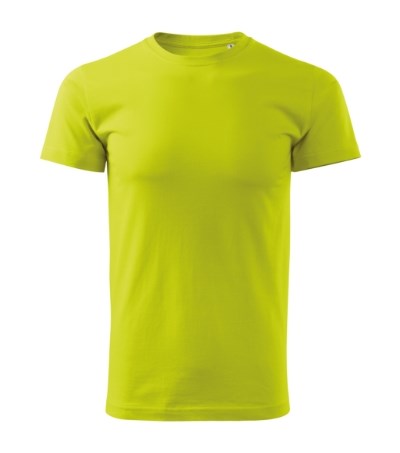 T-shirt heren Basic Free lime punch