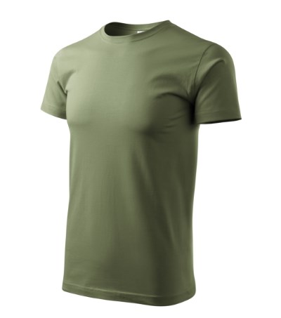 T-shirt uniseks Heavy New oranje - khaki