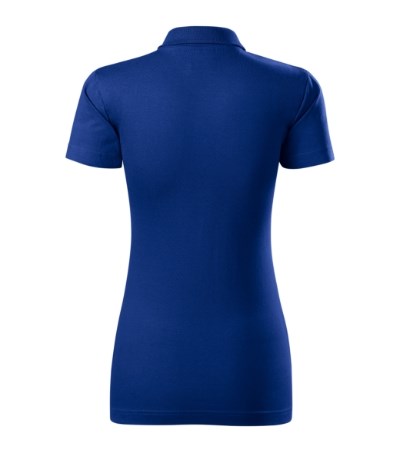Poloshirt dames Single J. royal blue