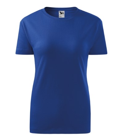 T-shirt dames Classic New royal blue